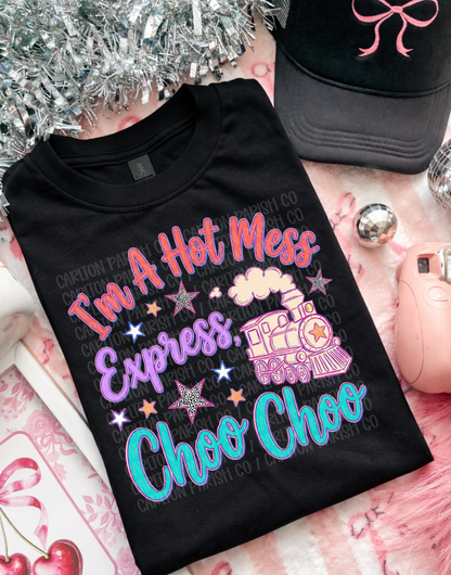 Hot Mess Express Shirt | Funny Graphic Tee