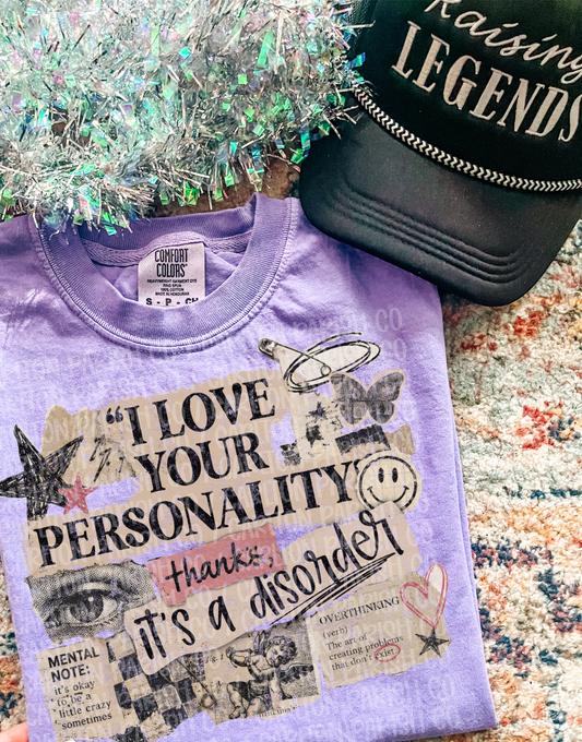 I Love Your Personality Shirt | Funny Graphic Tee