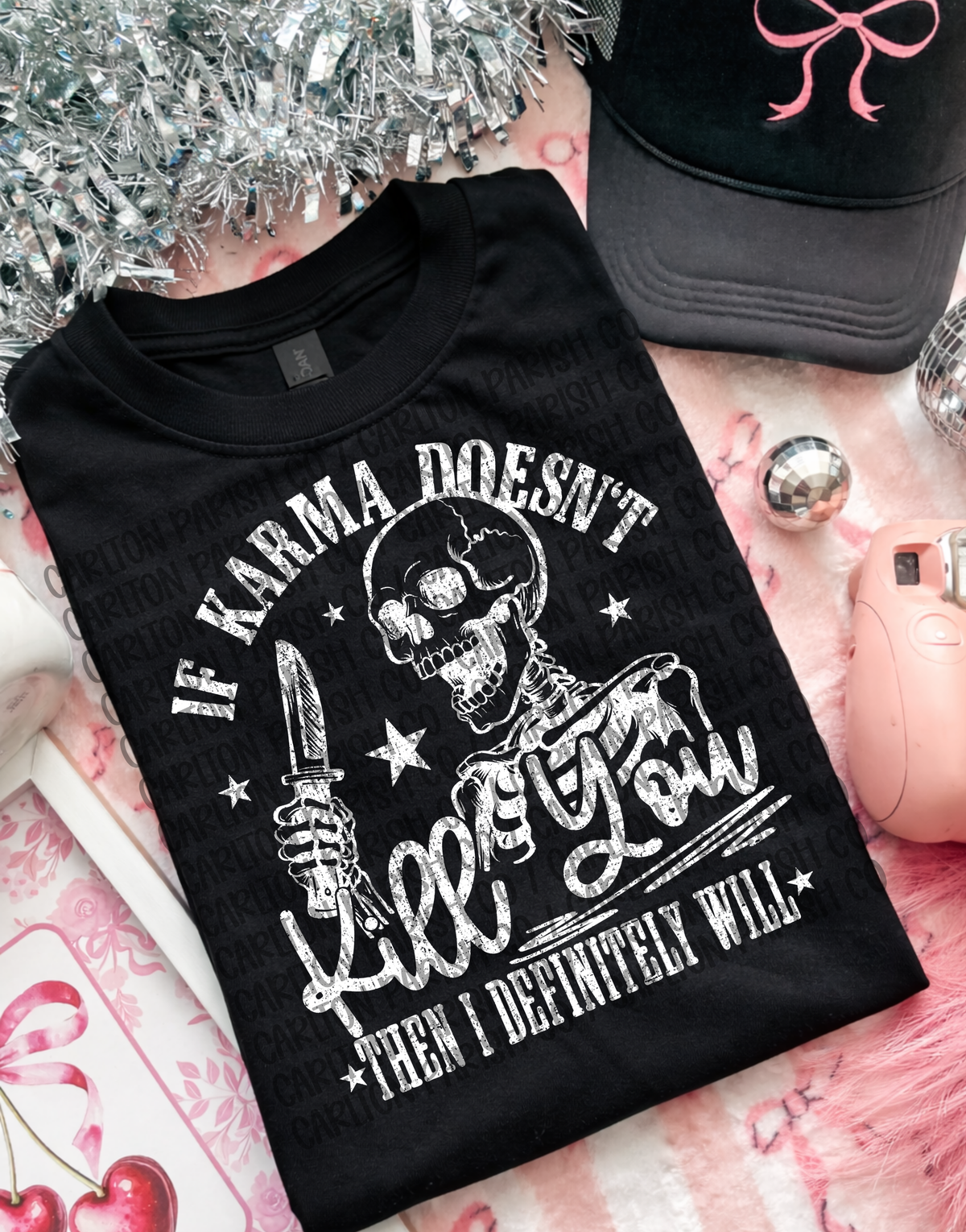 If Karma Doesn't Kill You Shirt | Funny Savage Graphic Tee