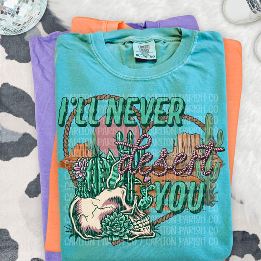 I’ll Never Desert You