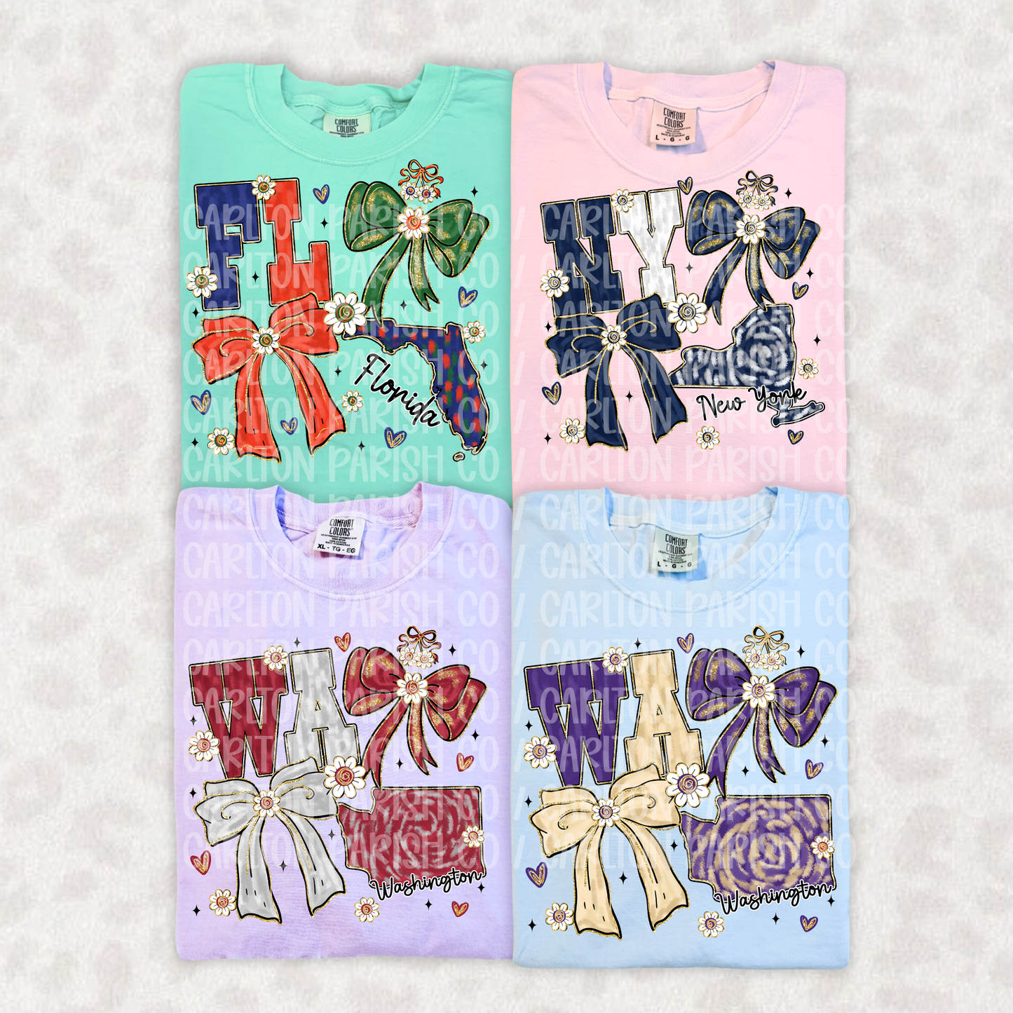 Coquette State Bow
