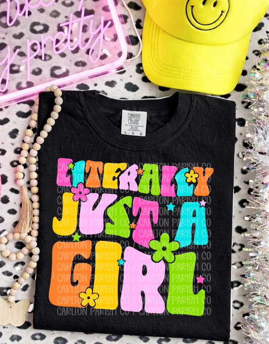 Literally Just a Girl | Funky Font