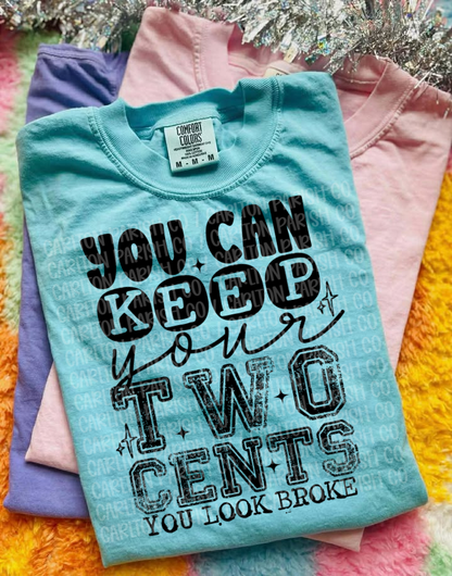 You Can Keep Your Two Cents