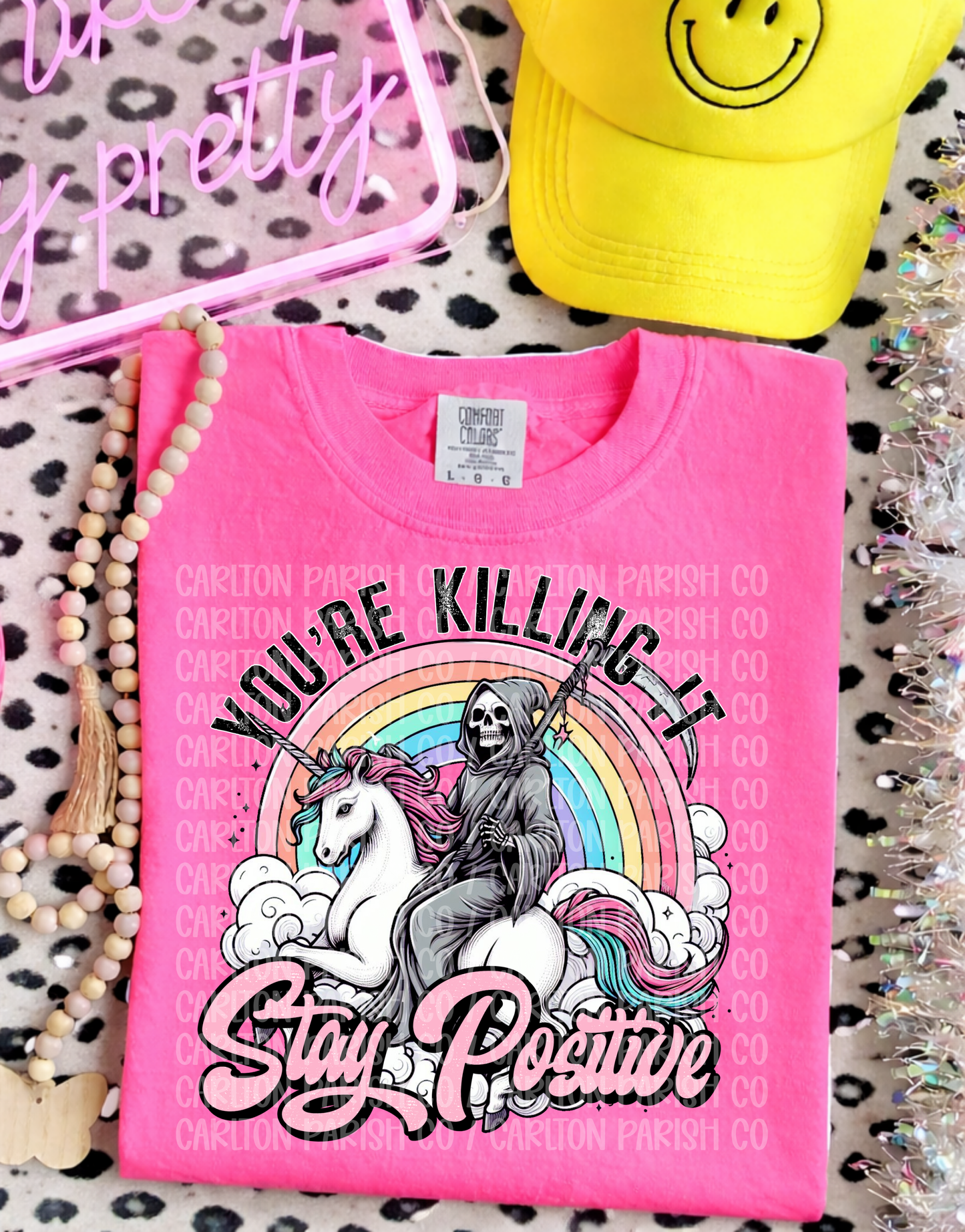 You’re Killing It Shirt | Funny Reaper Unicorn Tee