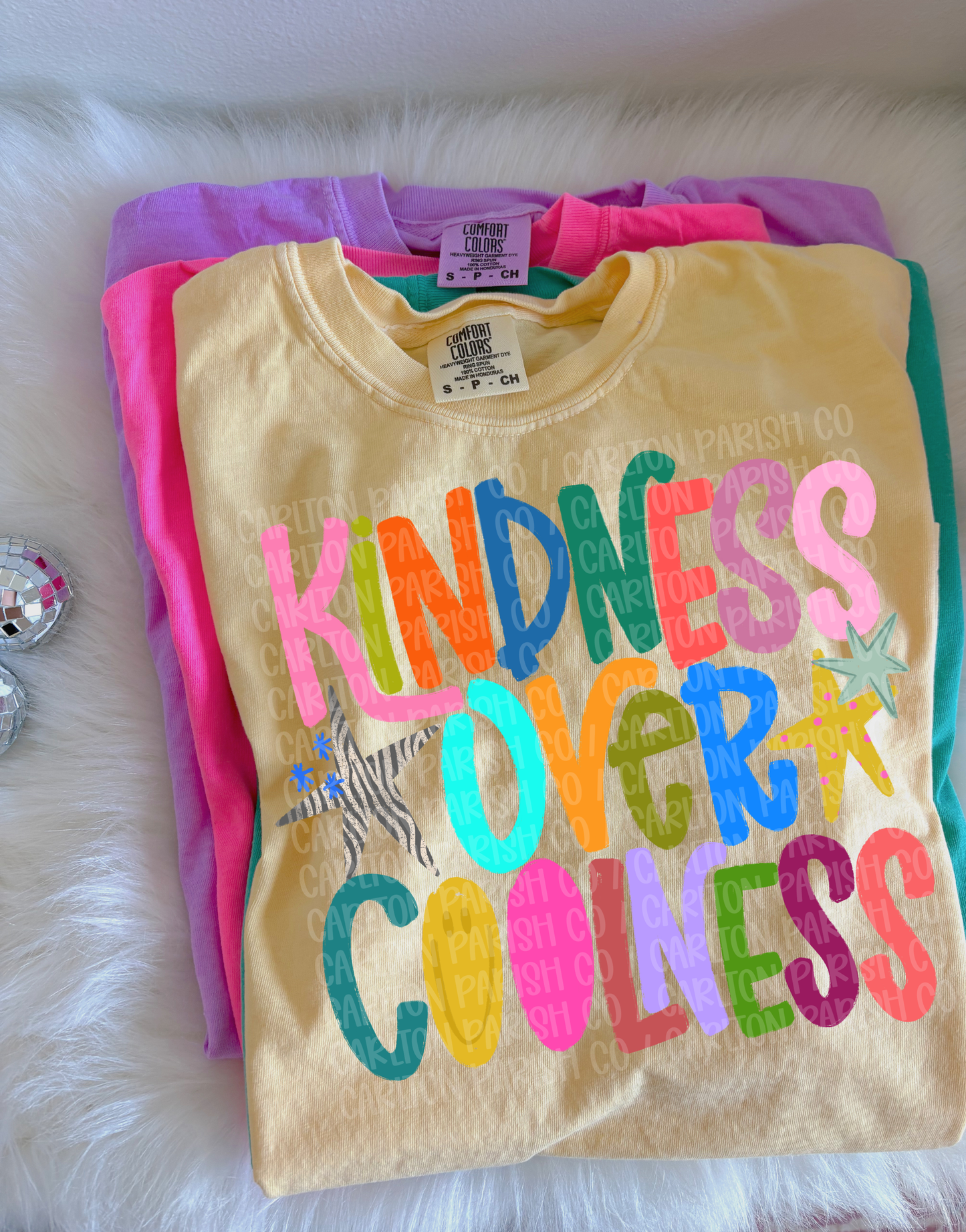 Kindness Over Coolness Shirt | Positive Graphic Tee
