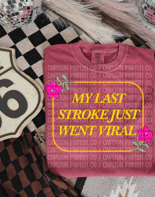 My Last Stroke Went Viral | Golf Tee