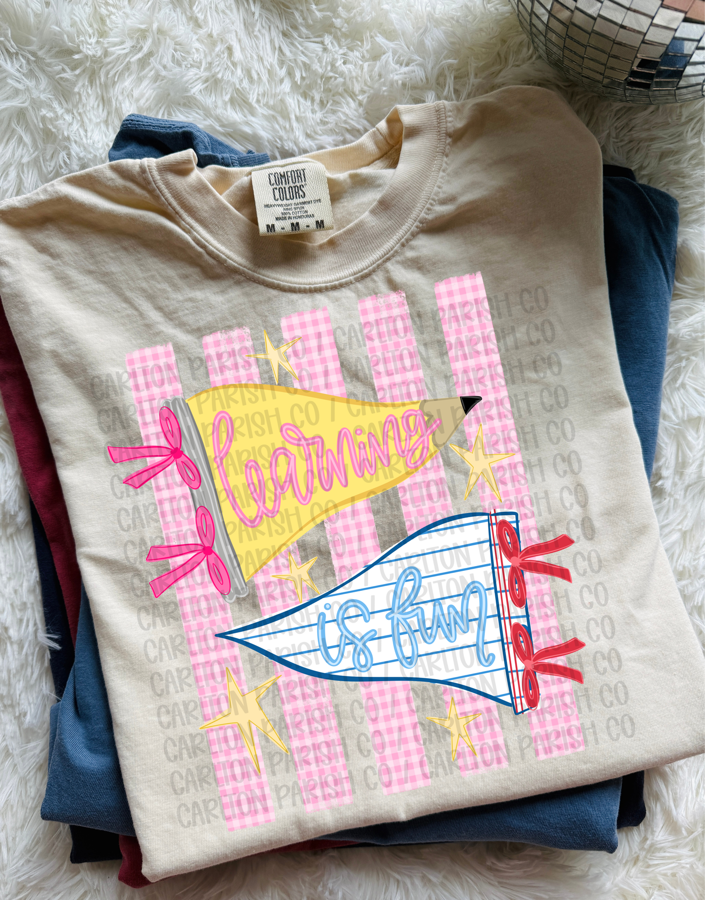Learning Is Fun Shirt | Pennant School Graphic Tee