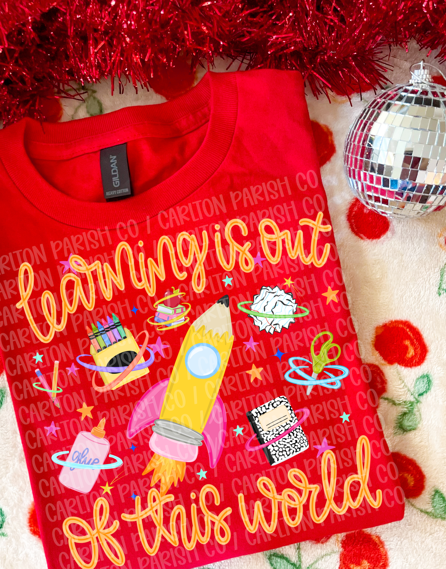 Learning Is Out of This World Shirt | School Space Tee