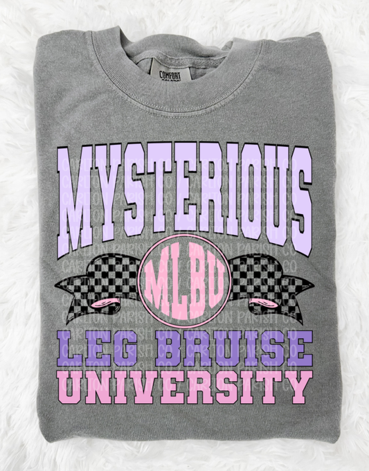 Mysterious Leg Bruise University