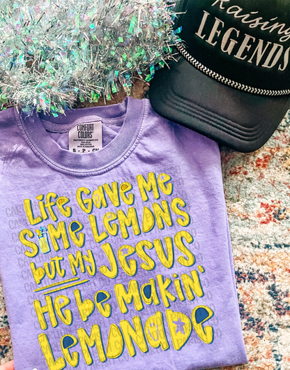 Jesus Be Makin Lemonade Shirt | Inspirational Tee