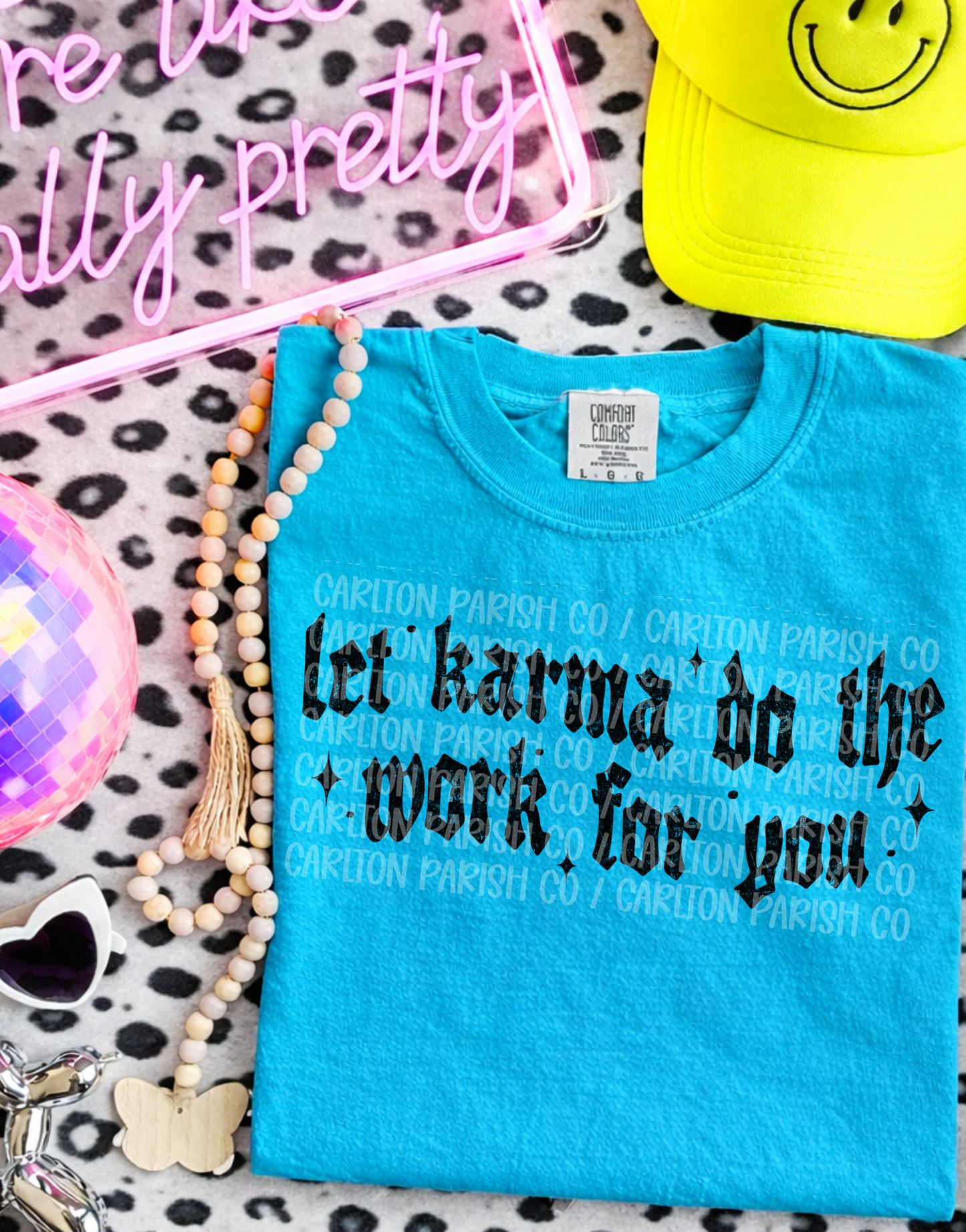 Let Karma Do the Work Shirt | Funny Graphic Tee