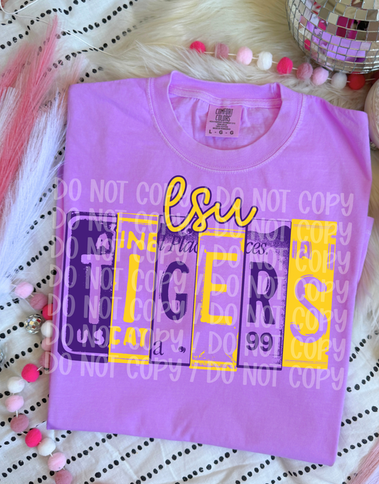 LSU - License Plate