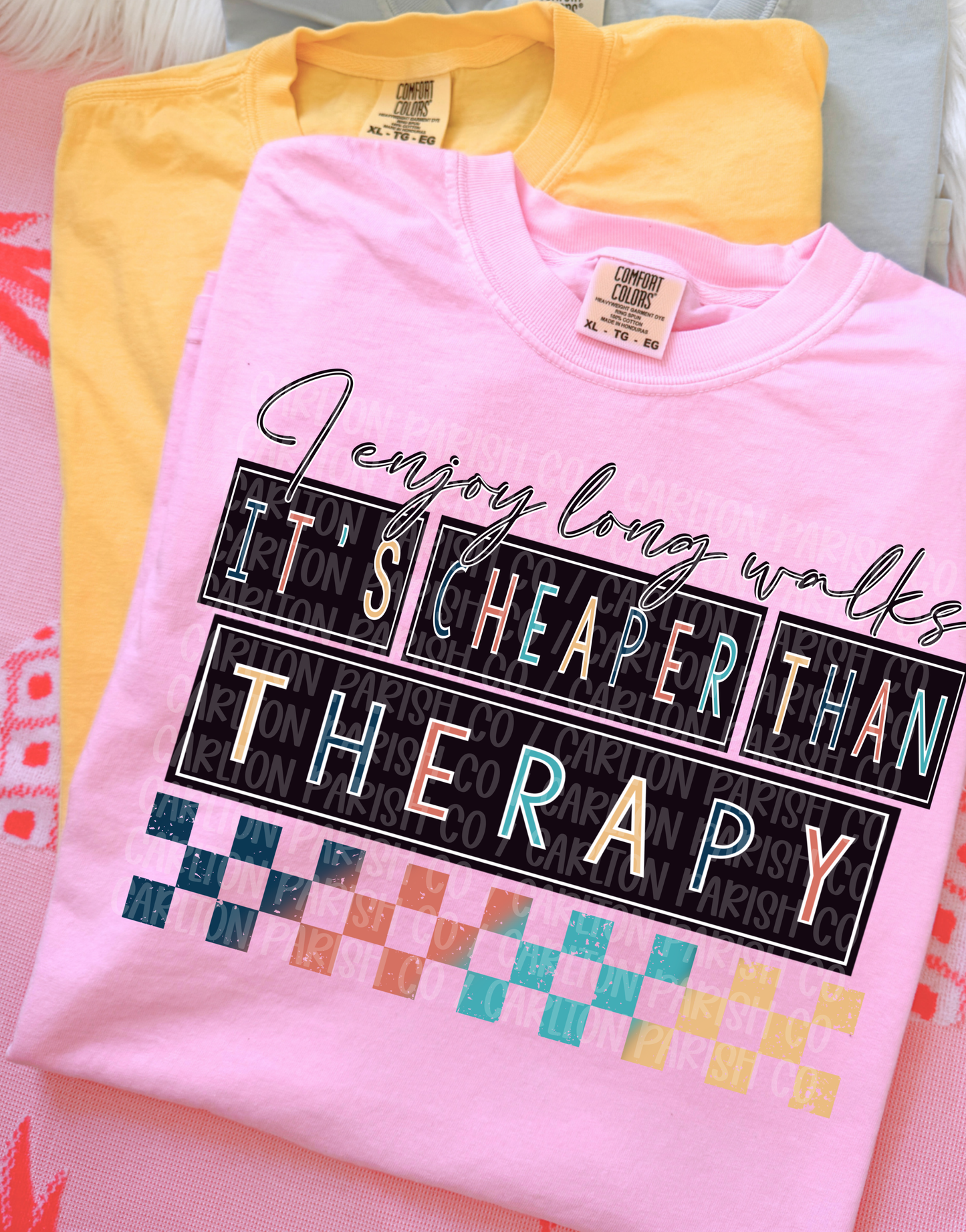 Long Walks Cheaper Than Therapy Shirt | Funny Tee
