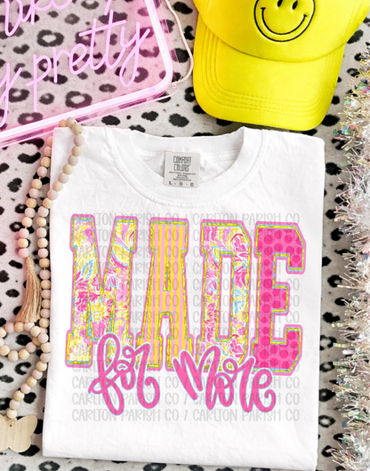 Made for More