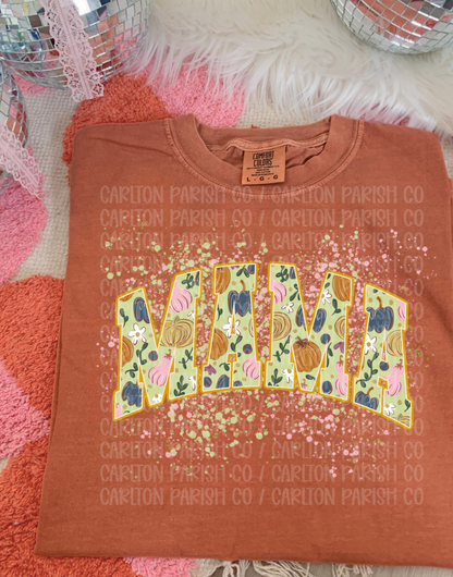 Mama Fall Shirt | Autumn Graphic Tee
