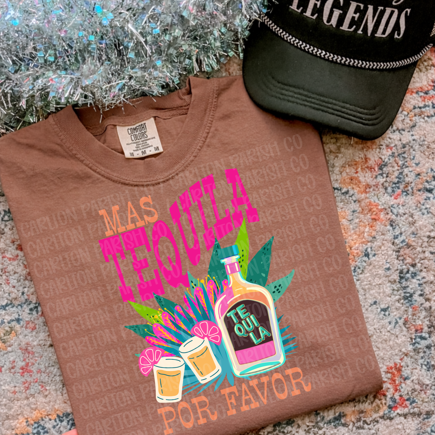 Mas Tequila Por Favor Shirt | Funny Fiesta Tee