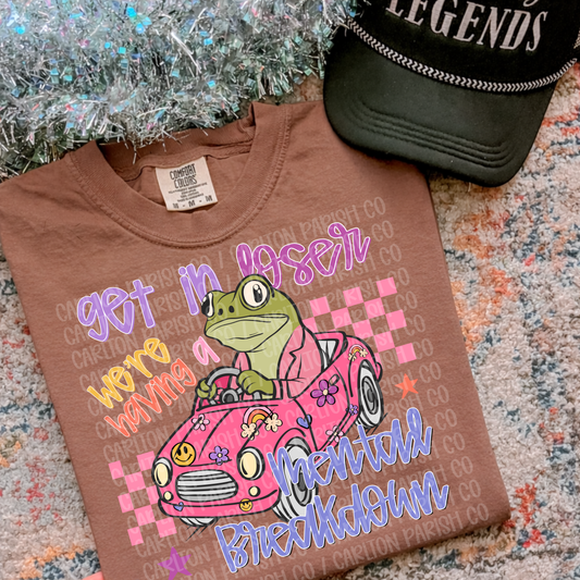 Mental Breakdown Frog