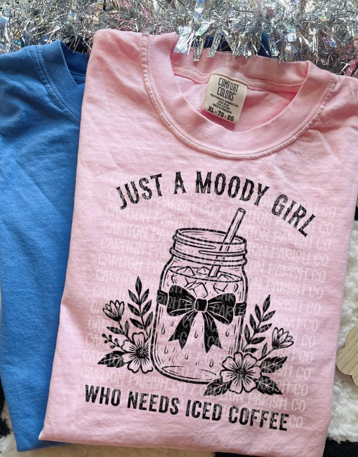 Moody Girl Who Needs Iced Coffee