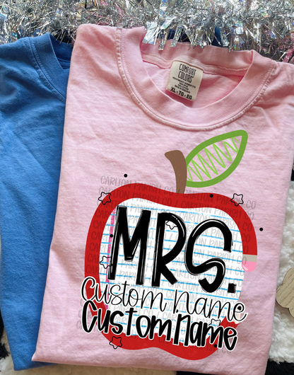 Ms / Mrs Apple Pencil Custom