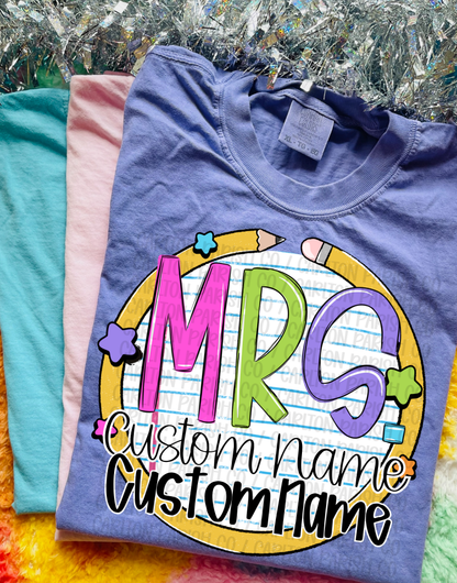 Ms / Mrs Pencil Custom