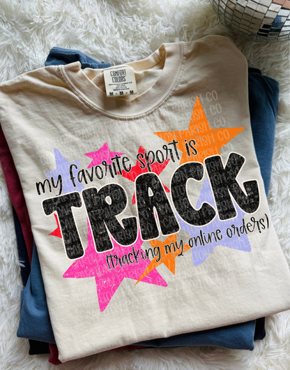 Tracking My Online Orders Shirt | Funny Shopping Tee