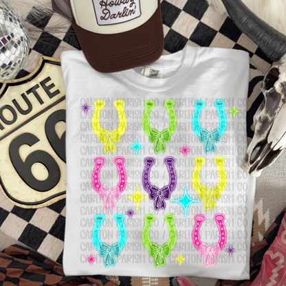 Neon Horseshoe