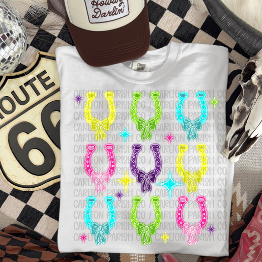 Neon Horseshoe