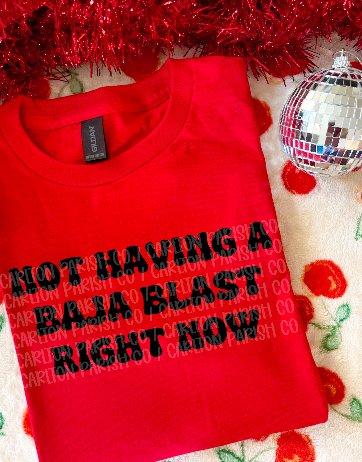 Not Having a Baja Blast Shirt | Funny Graphic Tee