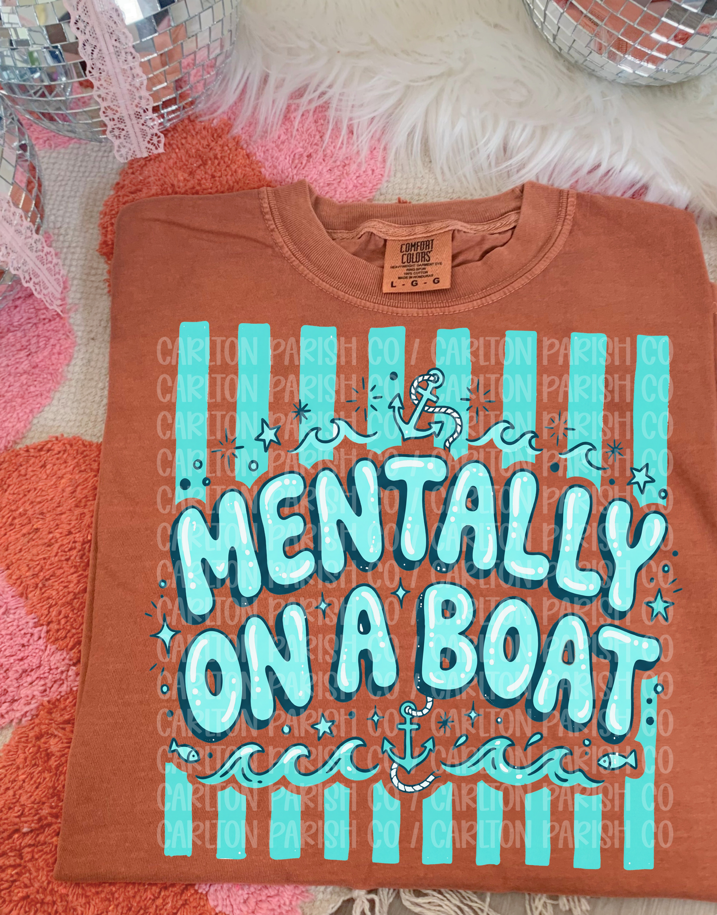 Mentally On A Boat Cruise