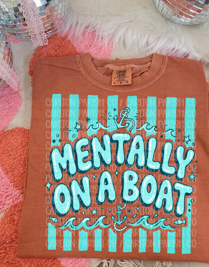Mentally On A Boat Cruise