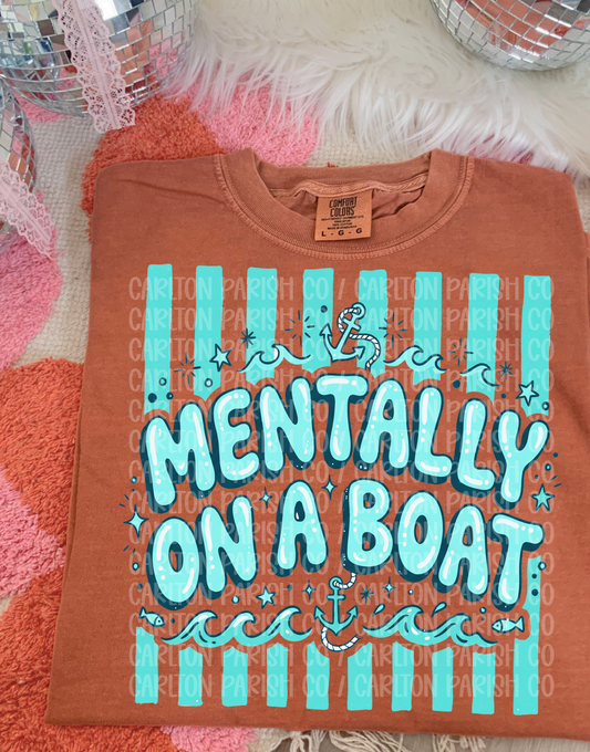 Mentally On A Boat Cruise