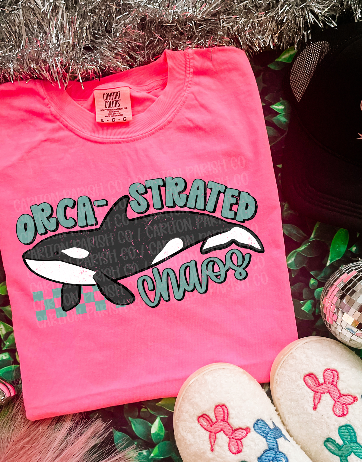 Orca-Strated Chaos Shirt | Funny Orca Graphic Tee