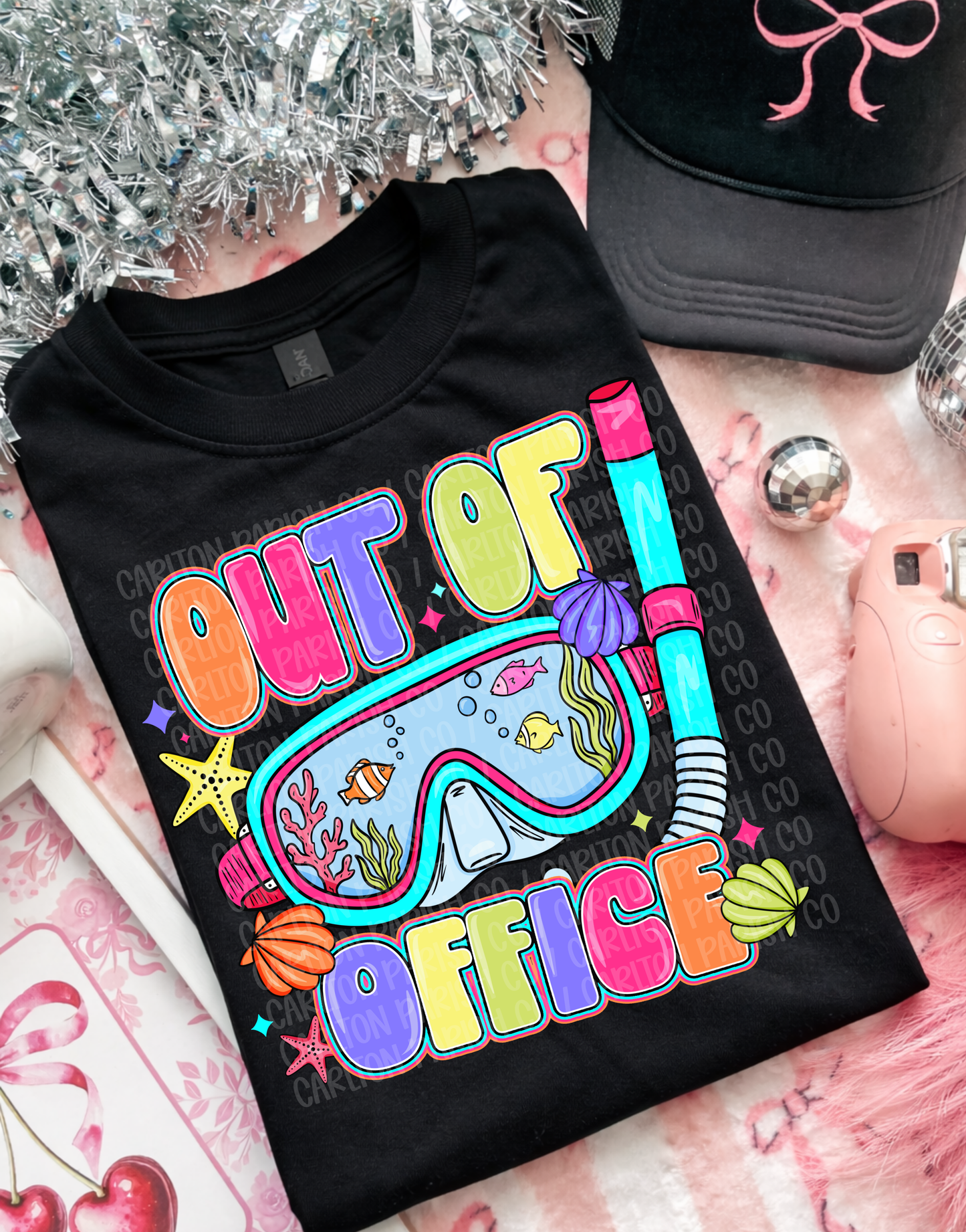 Out of Office Shirt | Snorkel Vacation Graphic Tee