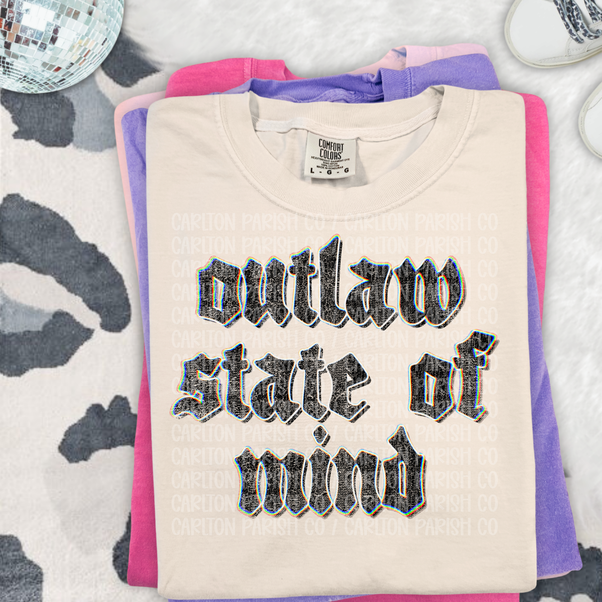 Outlaw State of Mind Shirt | Western Graphic Tee