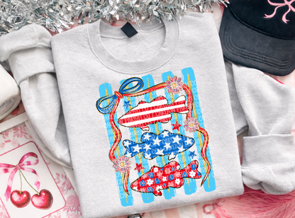 Patriotic Fish Coquette