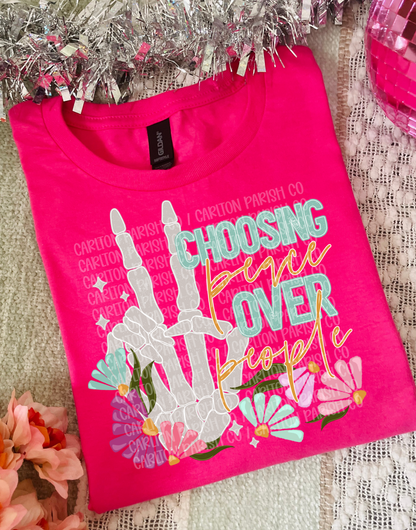 Choose Peace Over People