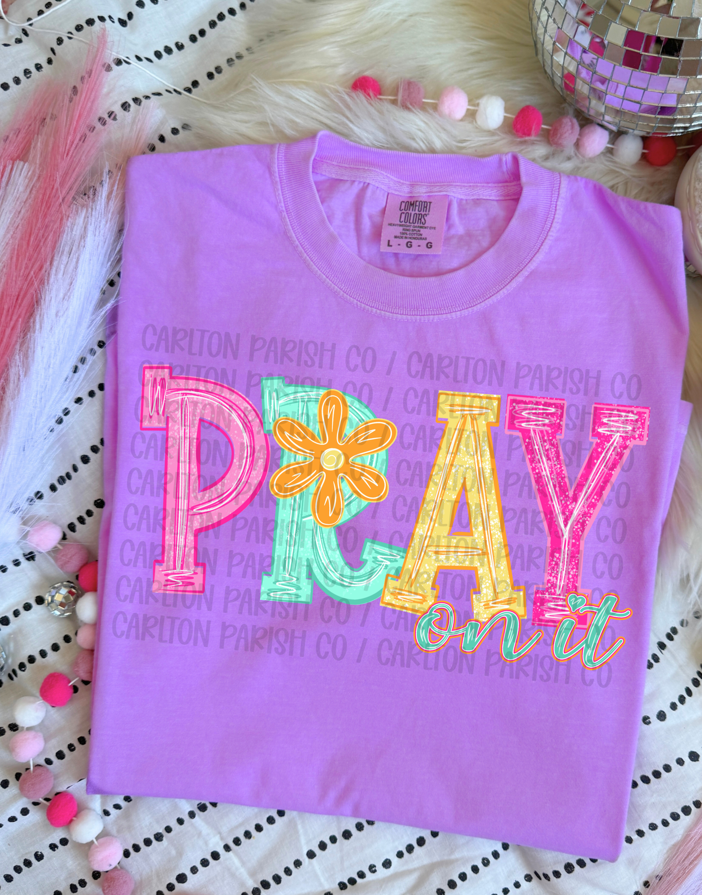 Pray On It Shirt | Inspirational Faith Tee
