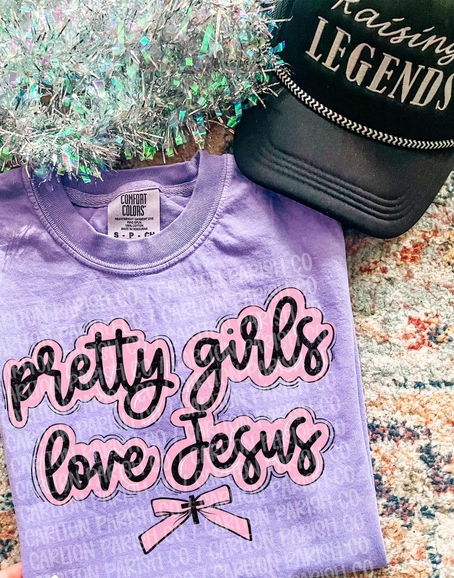 Pretty Girls Love Jesus Shirt | Faith Graphic Tee