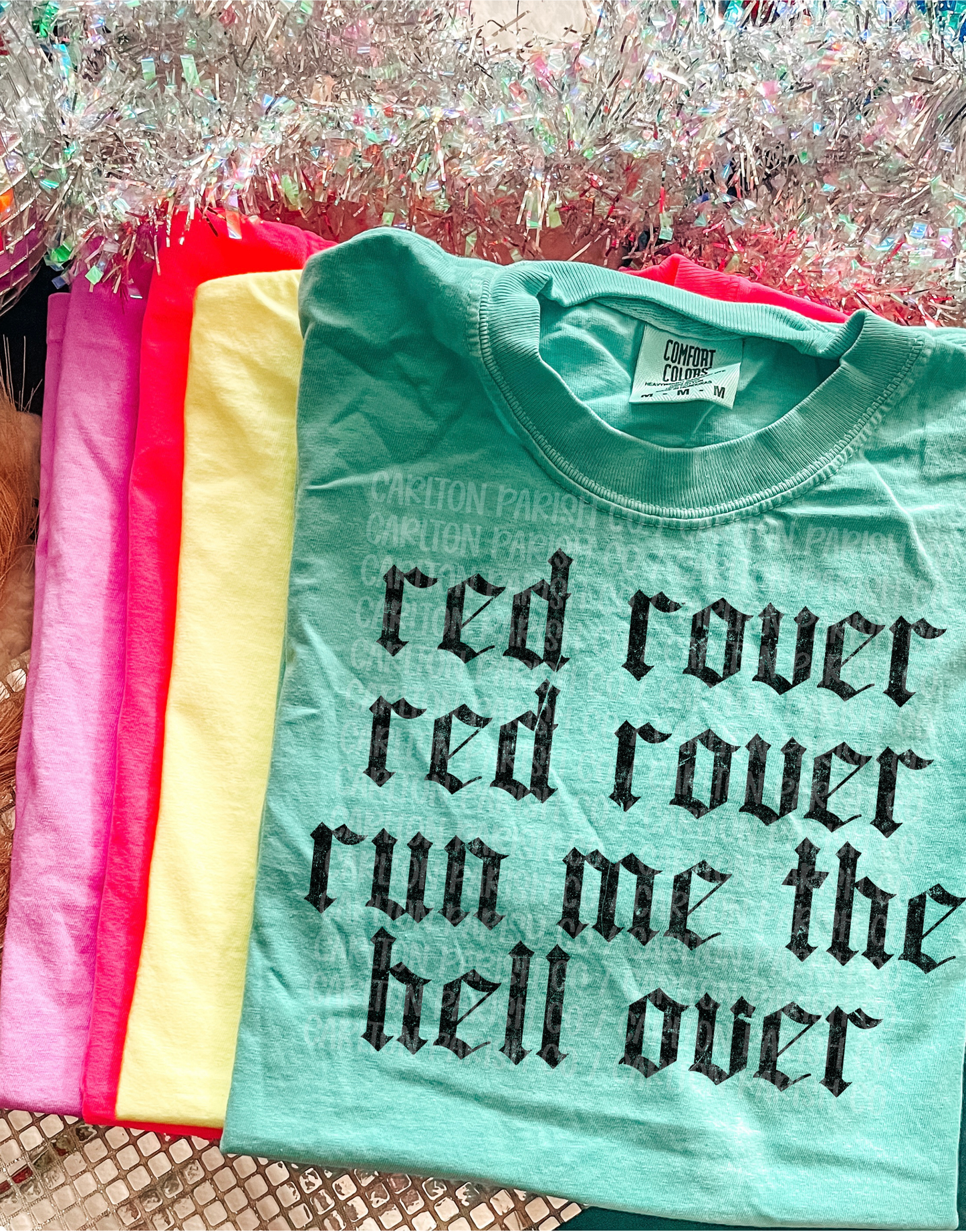 Red Rover Shirt | Funny Sarcastic Graphic Tee
