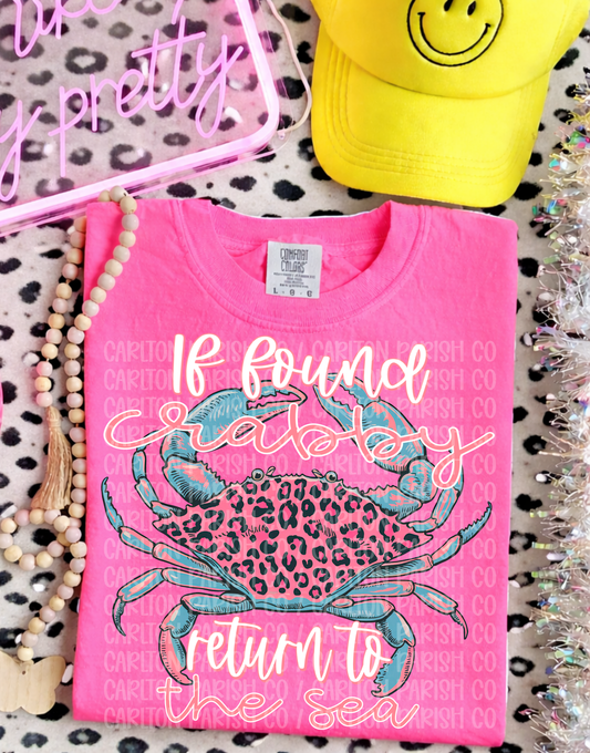 If Found Crabby Beach