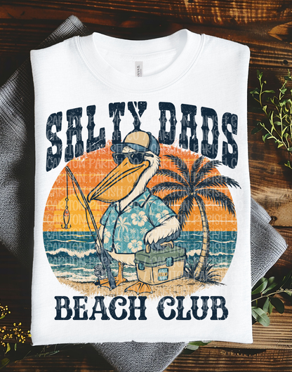 Salty Dads Beach Club Shirt | Beach Dad Tee
