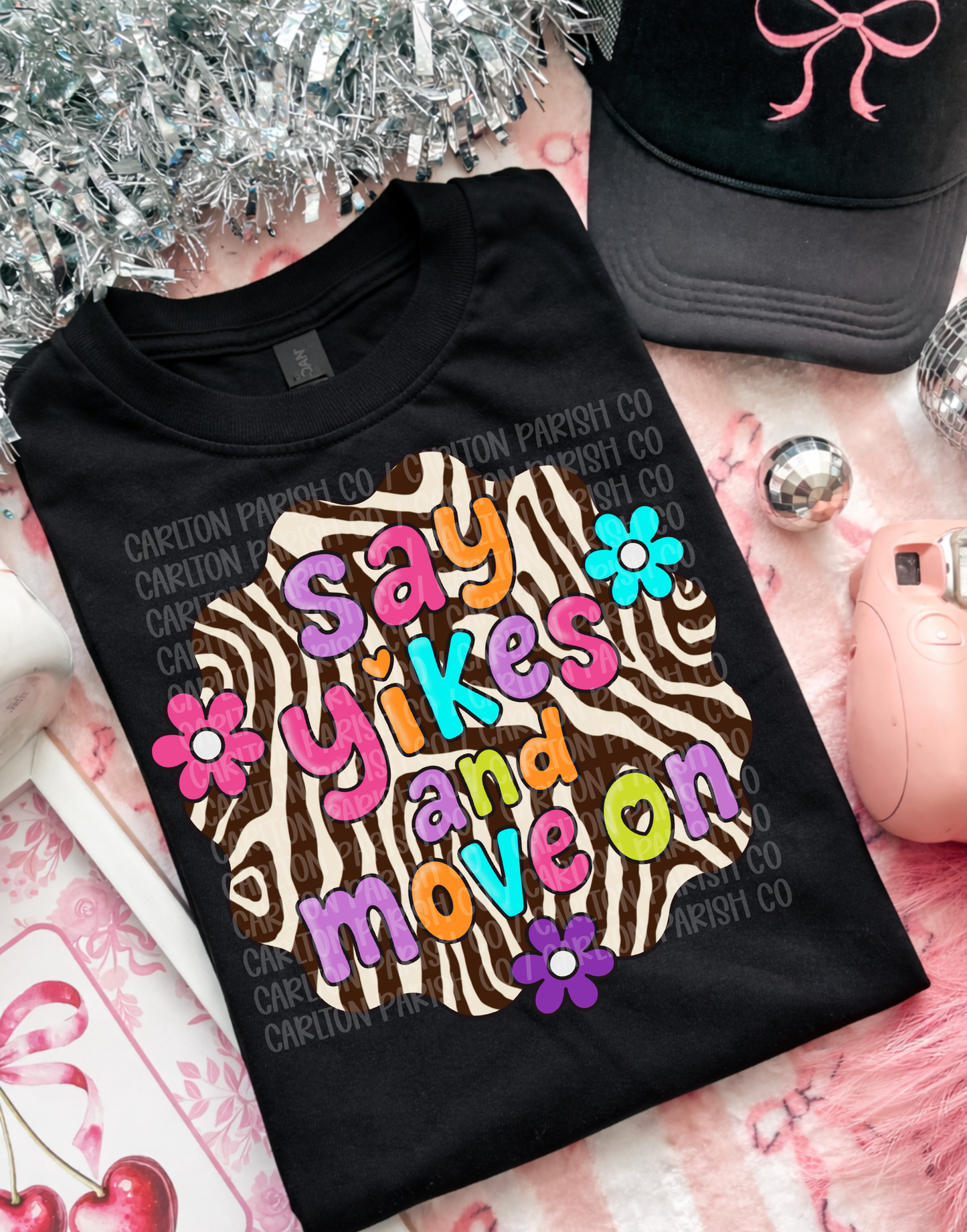 Say Yikes and Move On Shirt | Funny Graphic Tee