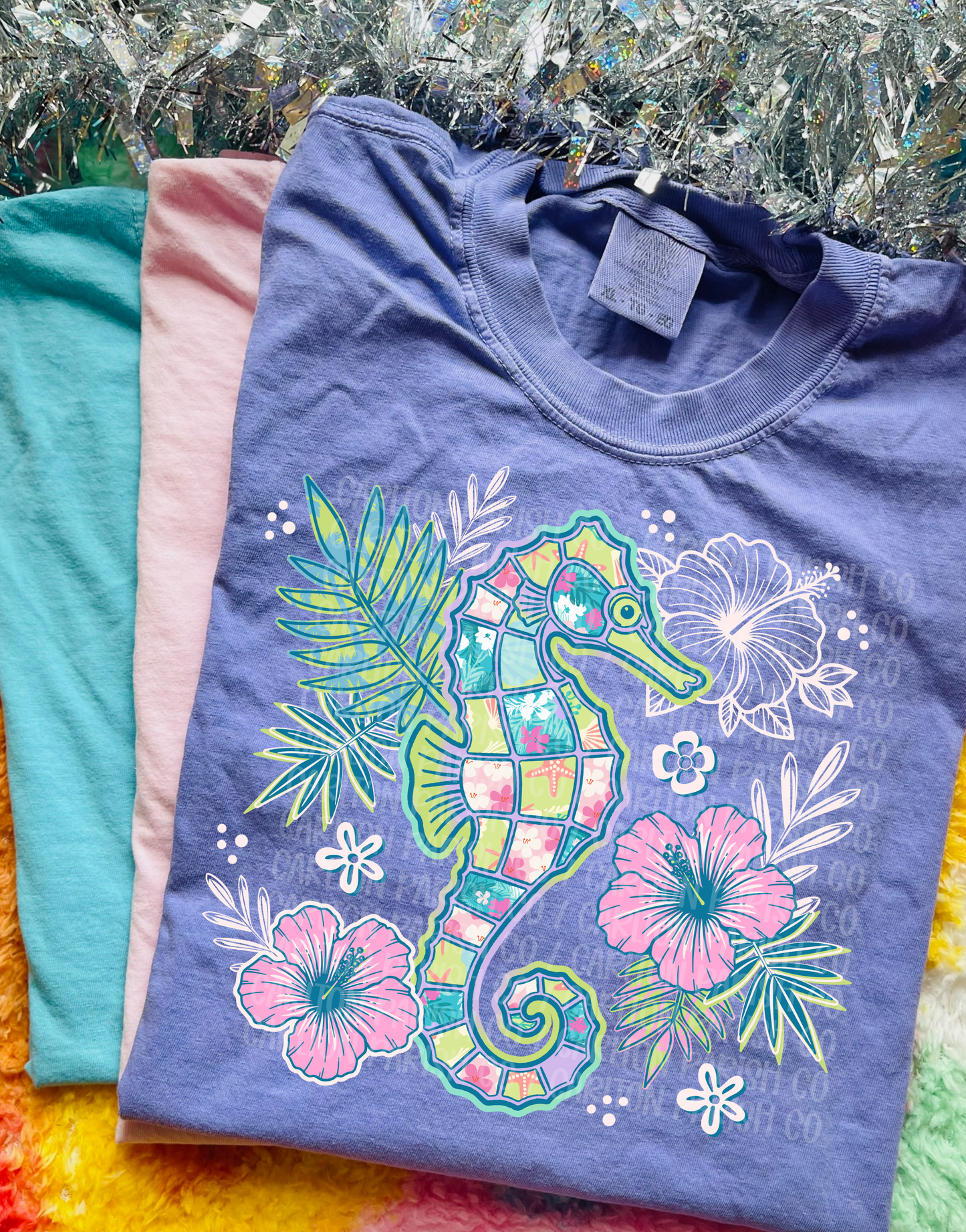 Floral Seahorse