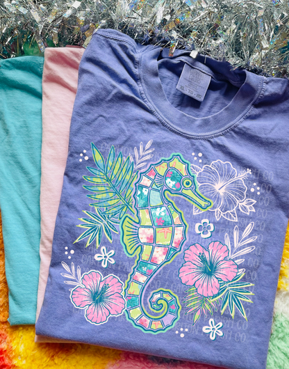 Floral Seahorse