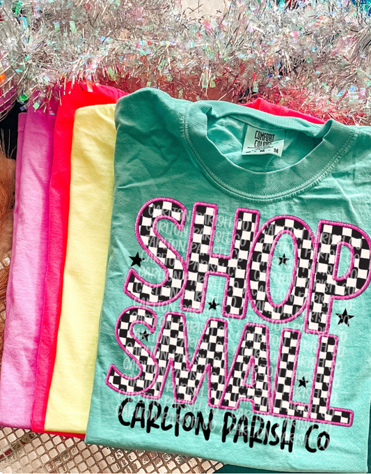 Shop Small Faux Embroidery