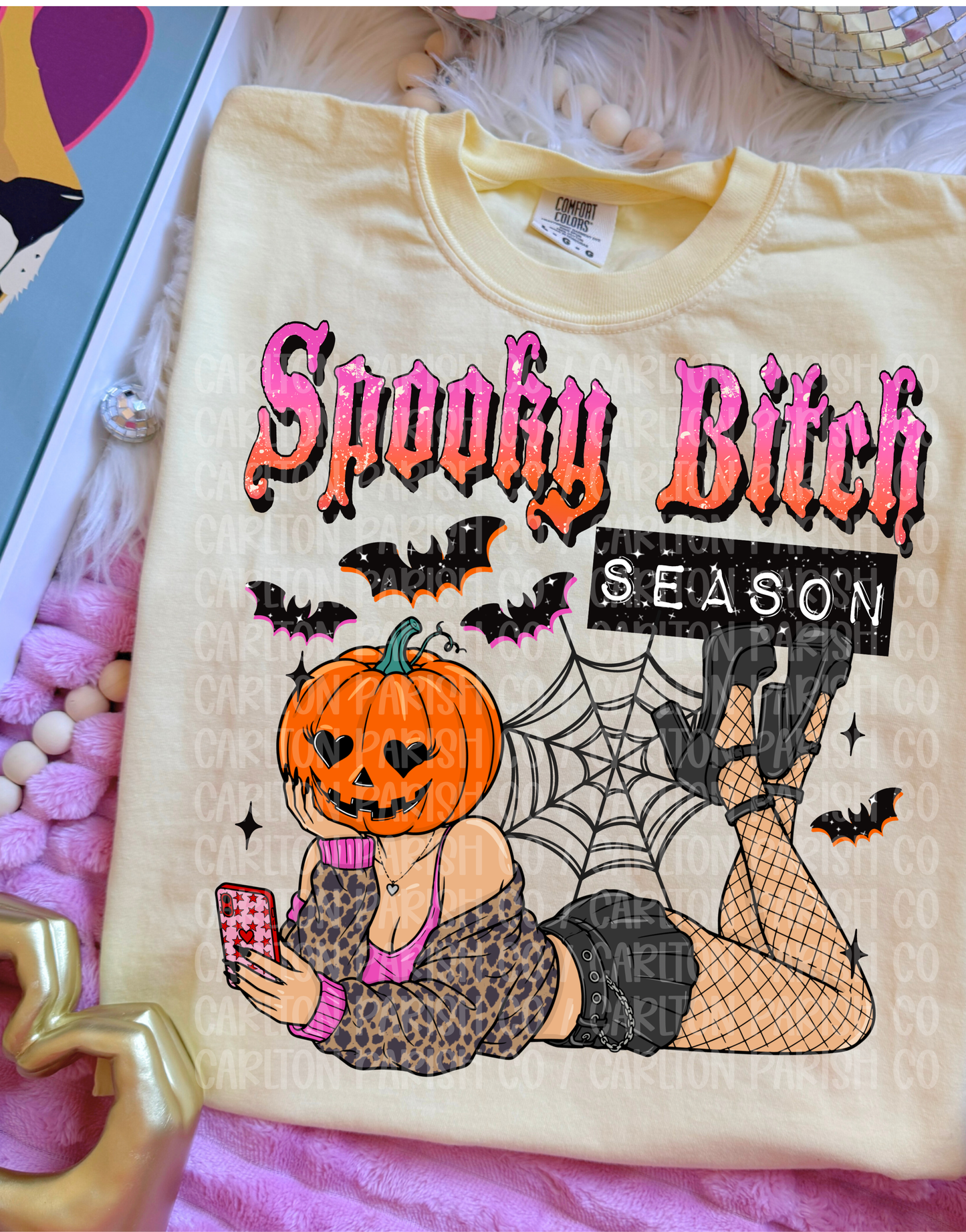 Spooky B*tch Season Shirt | Halloween Graphic Tee