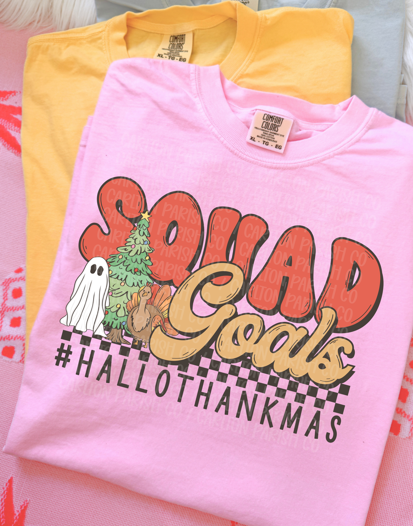 Squad Goals Shirt | Hallothankmas Holiday Tee