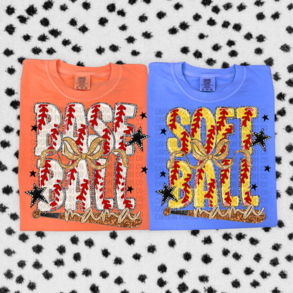 Baseball / Softball Mama Stacked