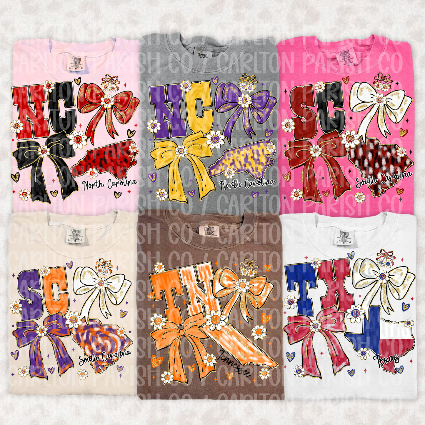 Coquette State Bow