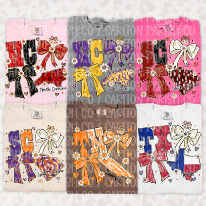 Coquette State Bow